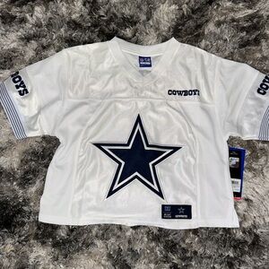 Women’s Cowboys crop Jersey size L